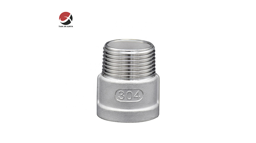 不(bu)鏽鋼内外(wai)牙絲扣異(yi)型接頭管(guan)件