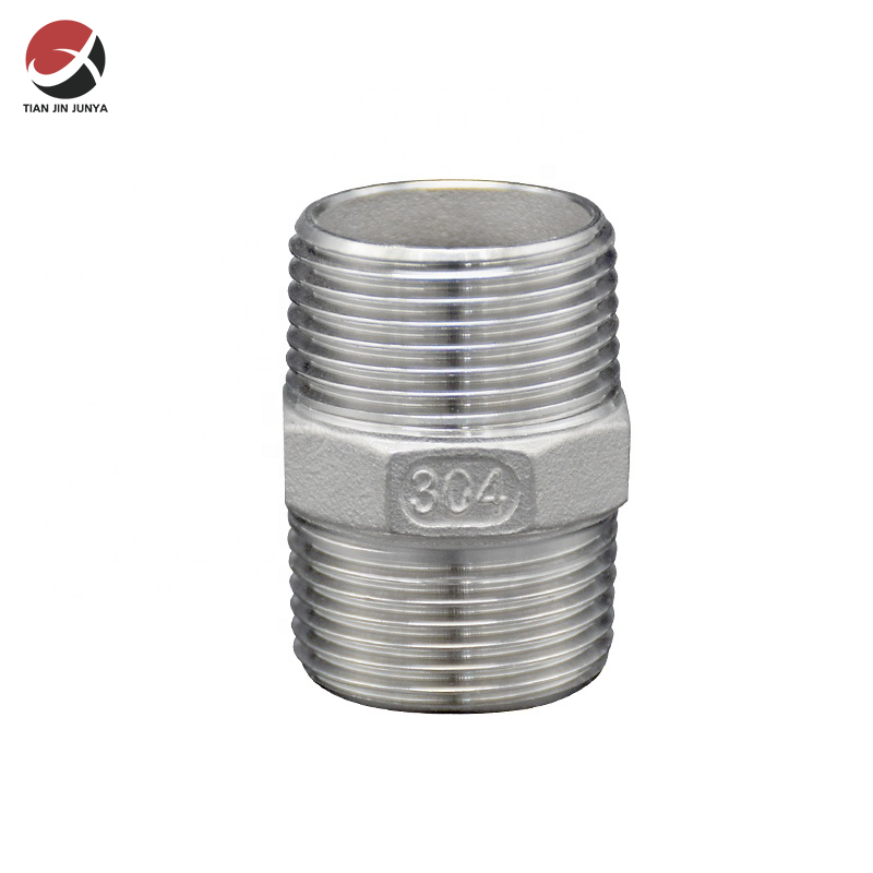 不(bu)鏽鋼六角(jiao)外絲接頭(tou)