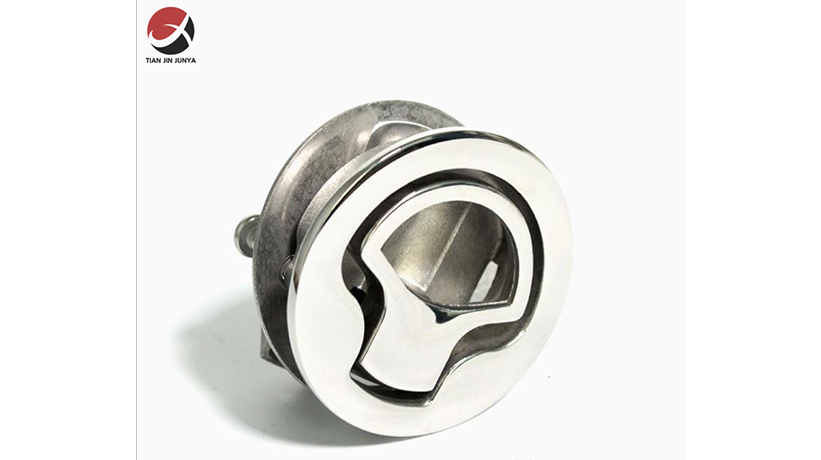 不鏽(xiu)鋼鎖體地(di)闆扣 釣魚(yu)艇遊艇艙(cang)蓋甲闆拉(la)手