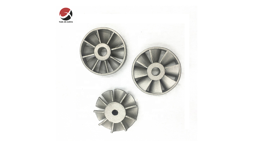 不鏽鋼(gang)鑄造定制(zhi)件葉輪泵(beng)配件
