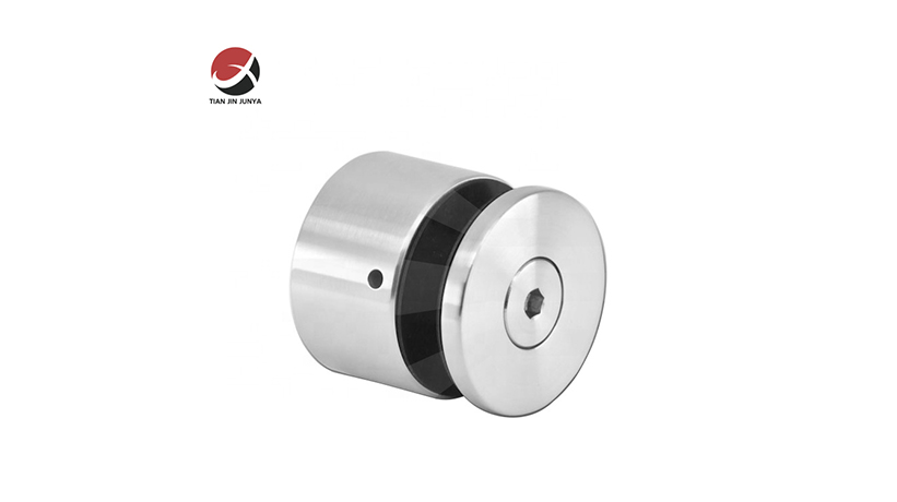 不(bu)鏽鋼鑄(zhu)造 圓形(xing)玻璃夾(jia)